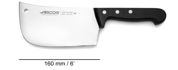 Hachuela / Machete golpe alimentos 160 mm